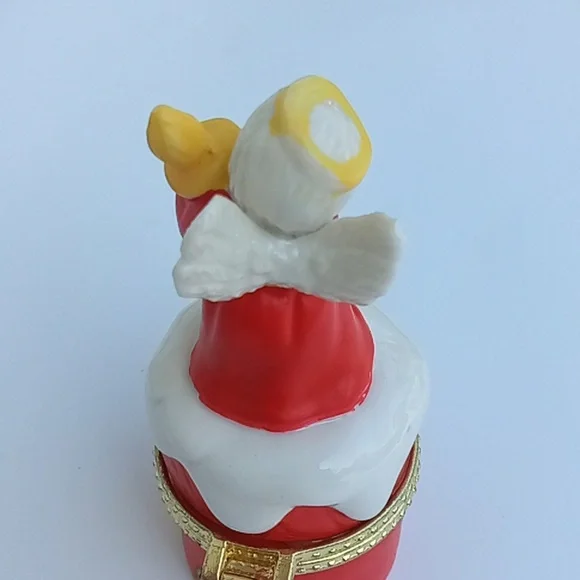 Vintage Ceramic Angel Trinket Box - Picture 8 of 16